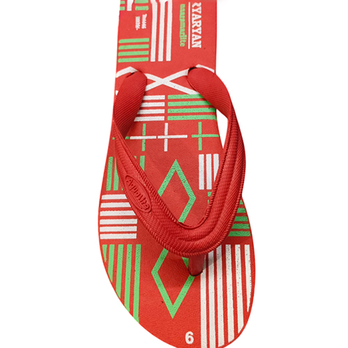 4X9 Aryan Color Hawai Chappal - Color: Multicolor