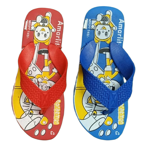 9X1 Doreman Panda Hawai Chappal - Color: Multicolor