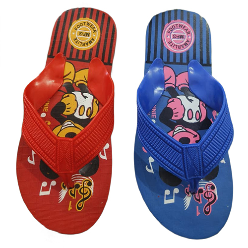 9X1 5G Minnie Hawai Chappal - Color: Multicolor