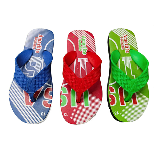 9X1 Footballer Panda Hawai Chappal - Color: Multicolor