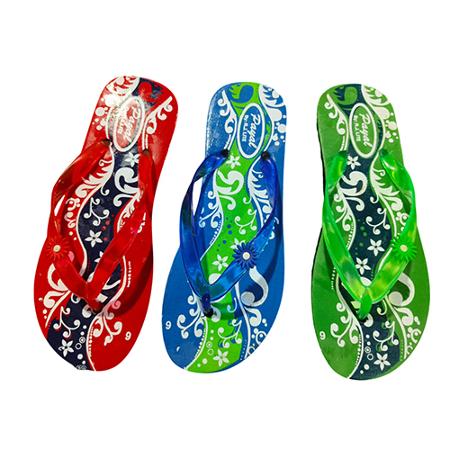 Payal Pani Strap Hawai Chappal - Color: Multicolor
