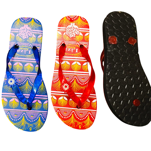 4X7 Liza Pani Hawai Chappal - Color: Multicolor