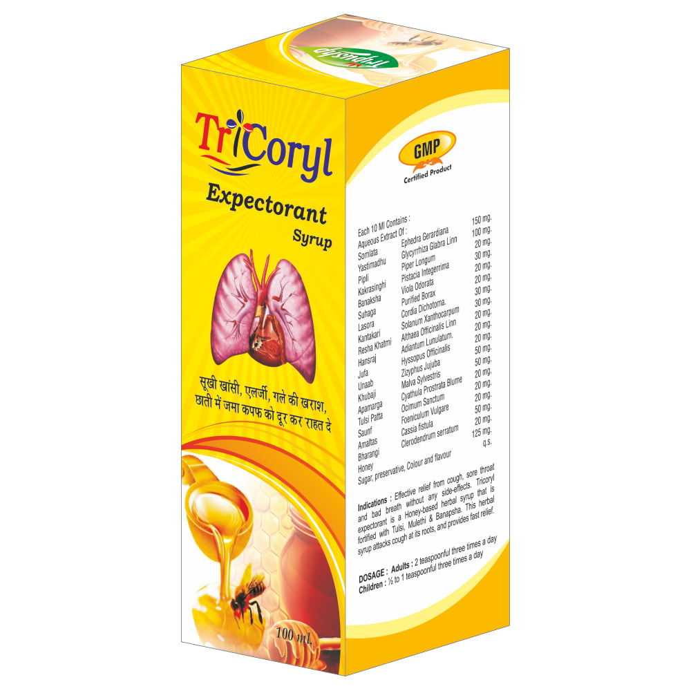 100ml Tricoryl Expectorant Syrup 100ml Tricoryl Expectorant Syrup
