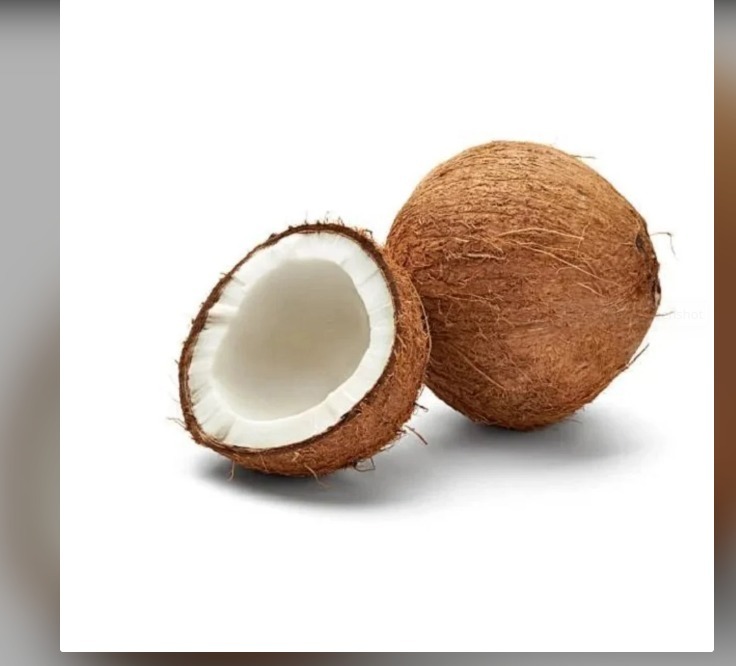 Raw coconut