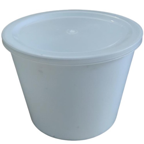1000 Ml White Plastic Container