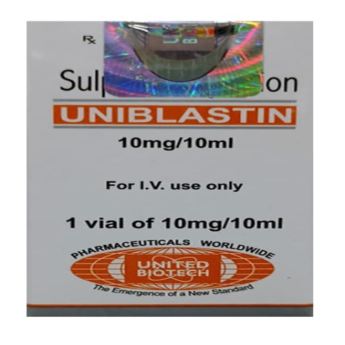 Uniblastin 10 Mg Injection - Physical Form: Liquid