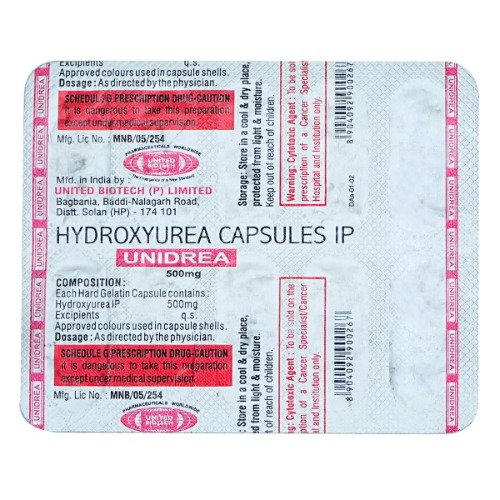 Unidrea 500 mg Capsule