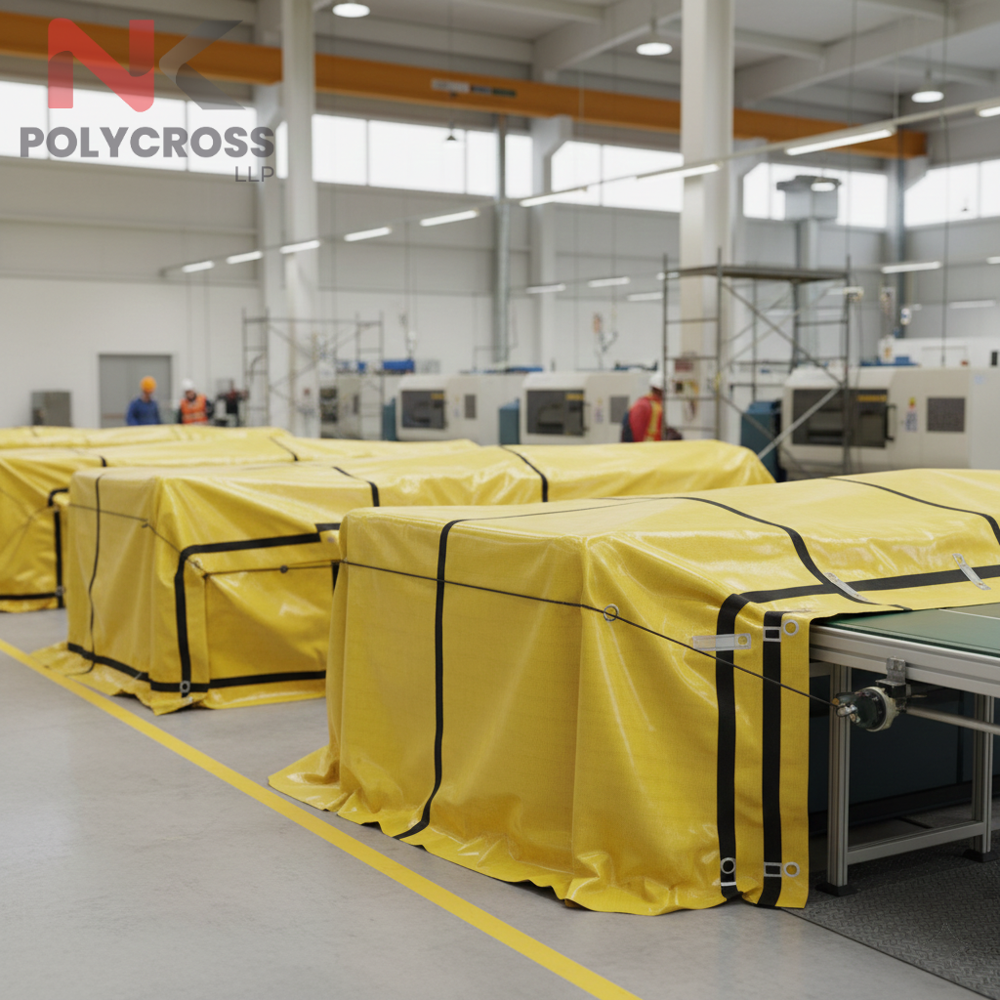 Industrial Cover - Color: Blue/yellow