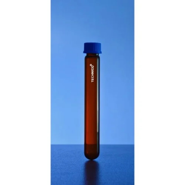 Test Tube,amber Colour