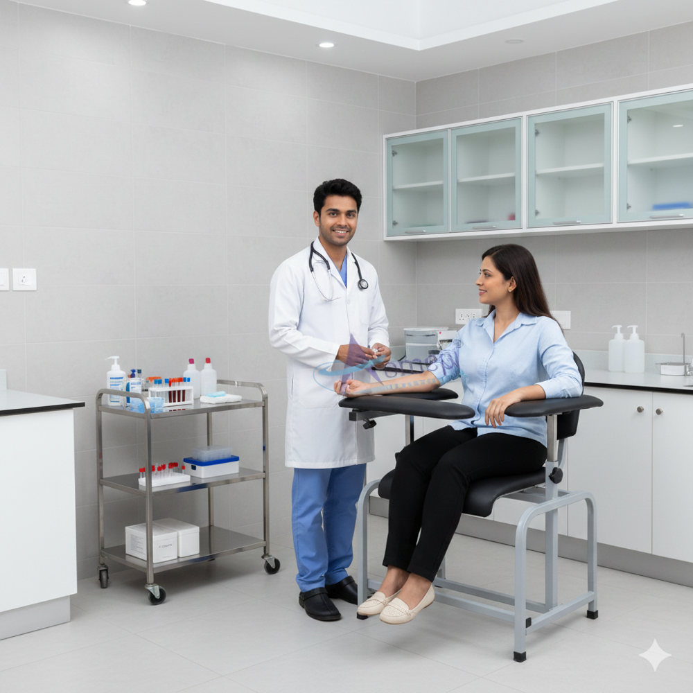 Phlebotomy Chair - Color: Various Color Available