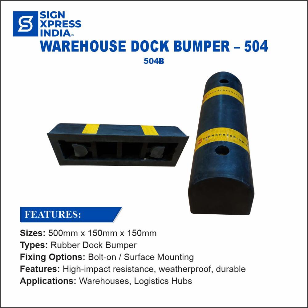 Rubber Dock Bumpers - Color: Black