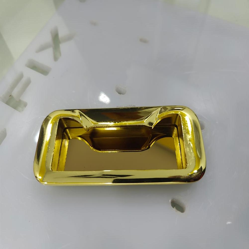 Cut Conceal Handle 4 Inch Gold (1407)