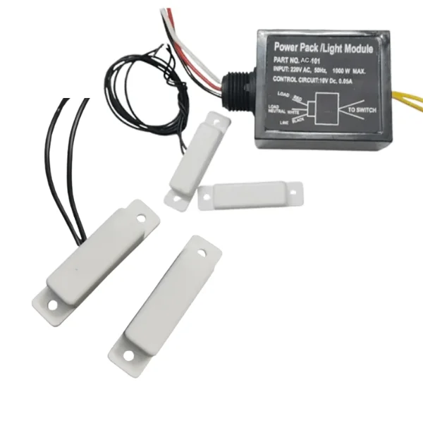 Air Curtain Black Double Door Sensor  