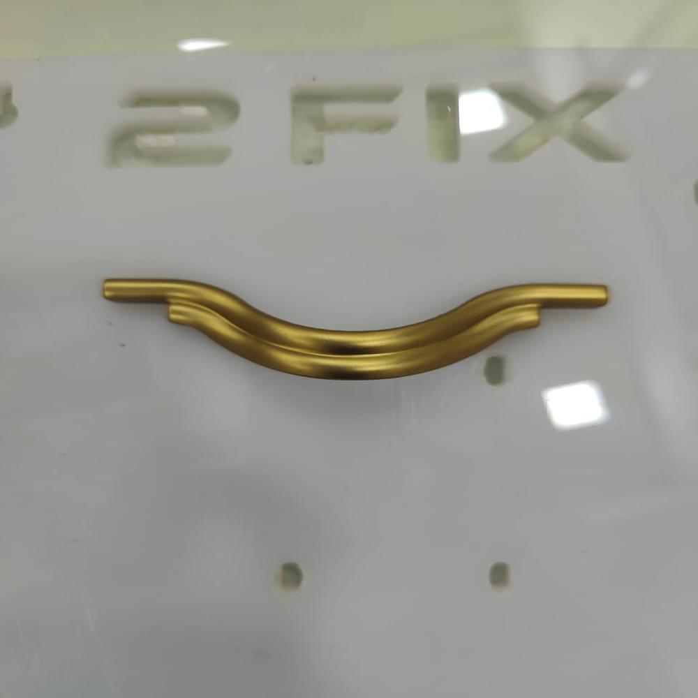 Antique V Knob Gold  3 Inch