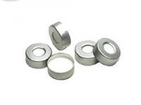 Headspace Crimp Aluminum Cap With Septa - Color: Silver