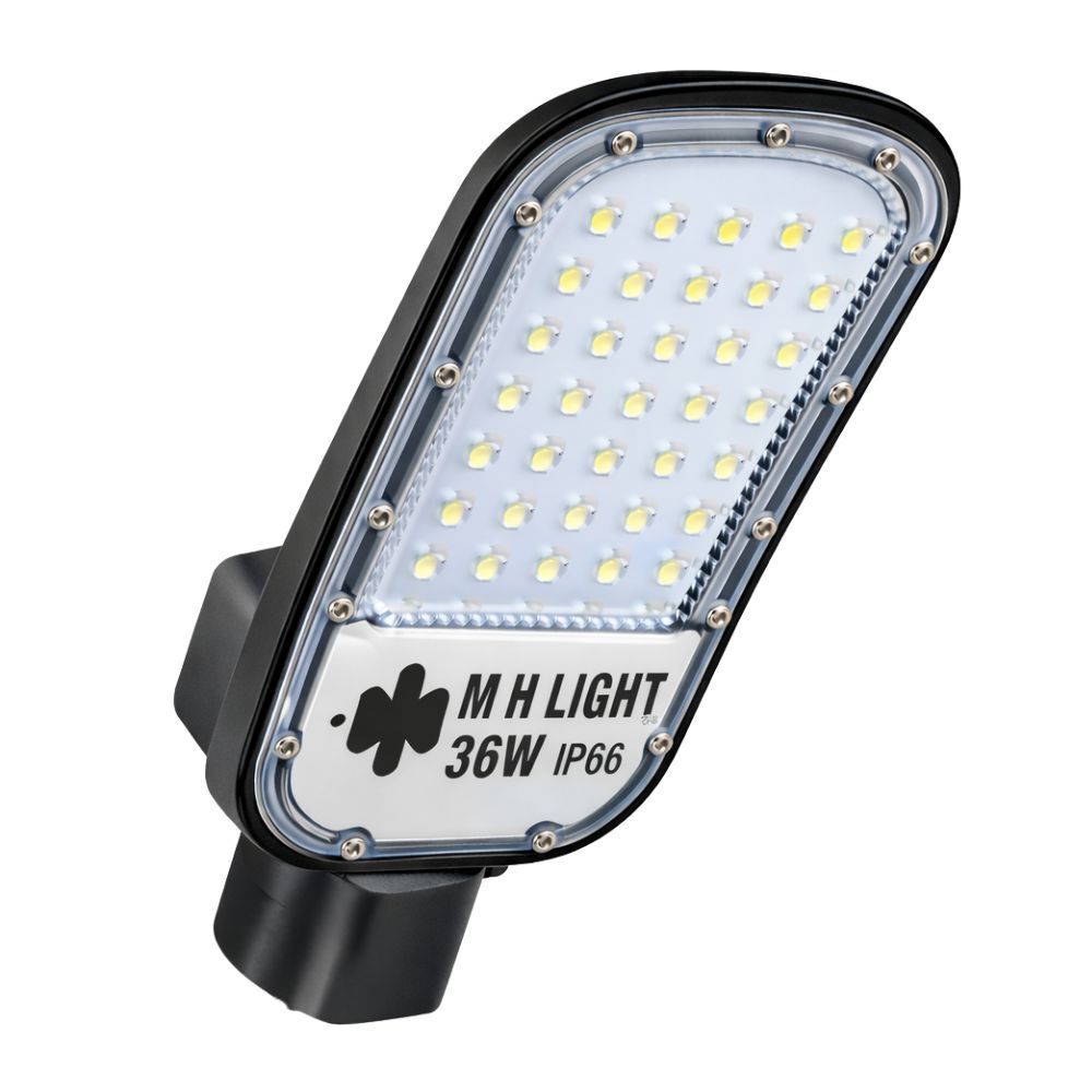 36w LED Street Light - Metal Cool White, 36 Watt Electric