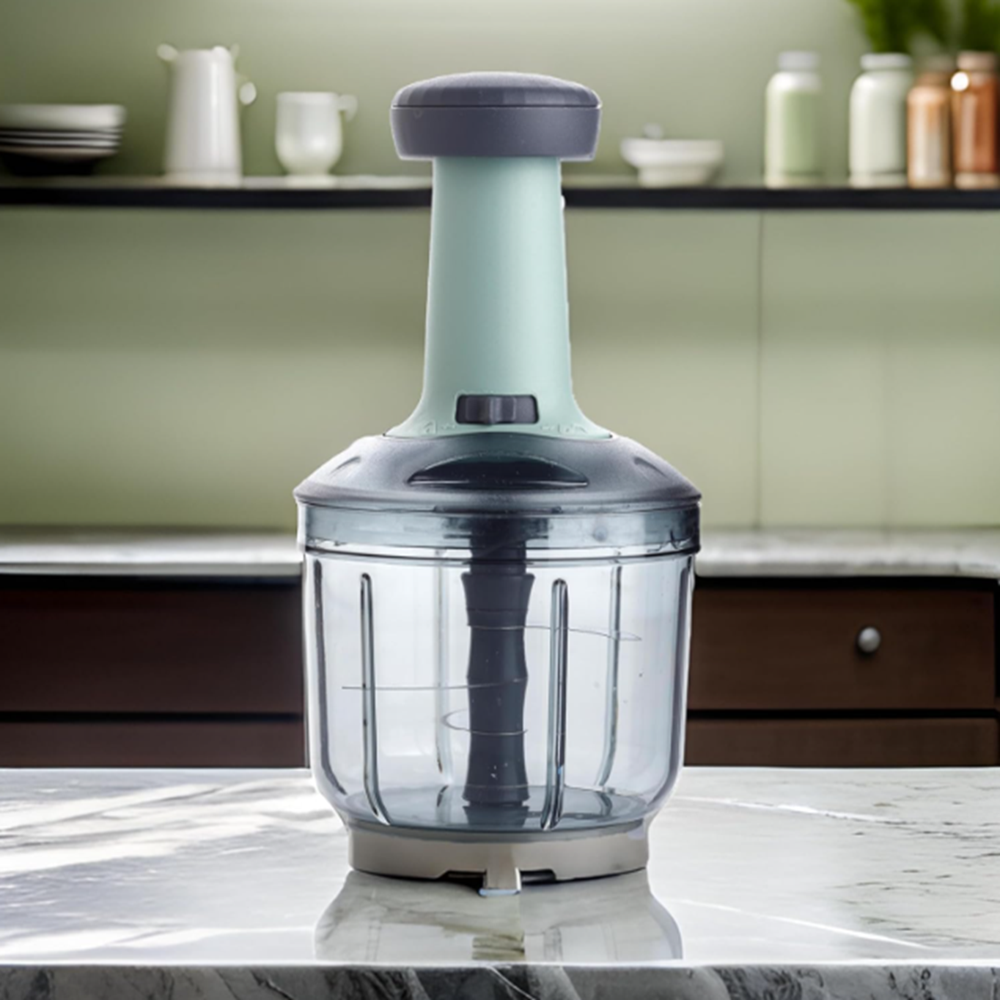 Push Chopper - Capacity: 1100 Milliliter (Ml)