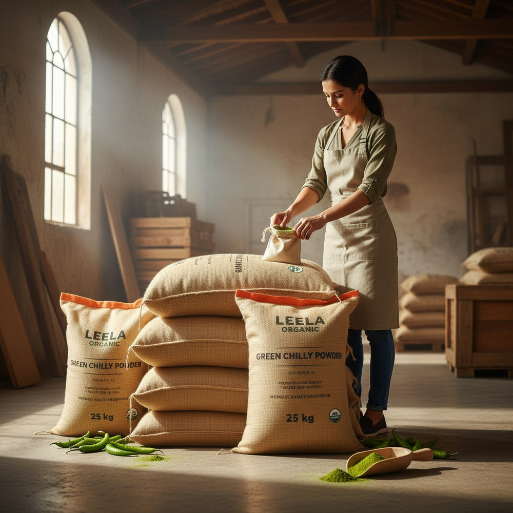 Green Chilly Powder - Grade: A