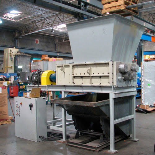 Single Shaft Wood Shredder Machine