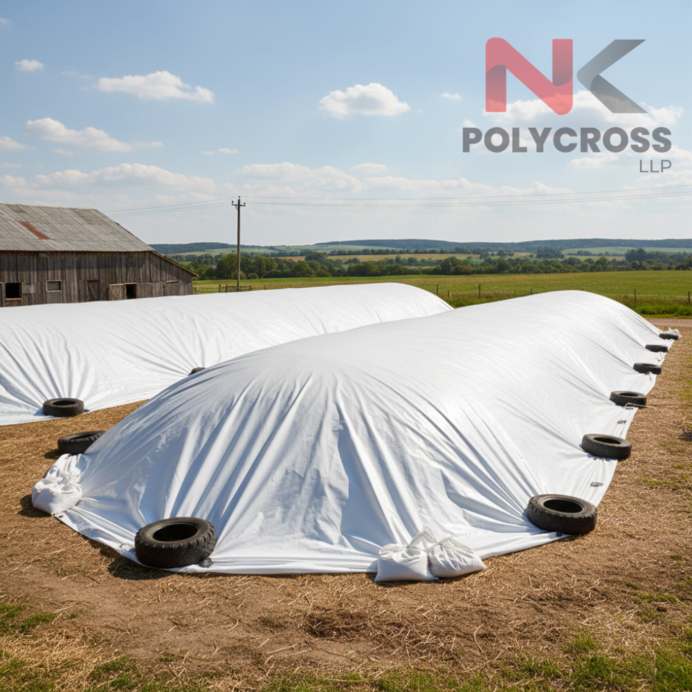 Silage Sheet - Color: Blue/yellow