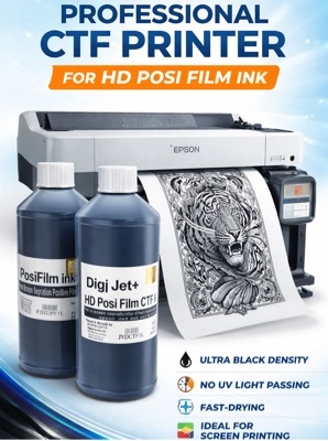 Screen Film Positive Epson Inkjet Printer
