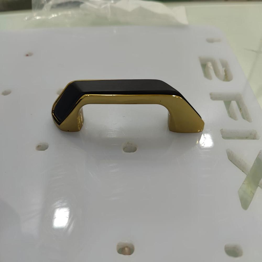 Exclusive Fitting Handle 4 Inch Black Gold