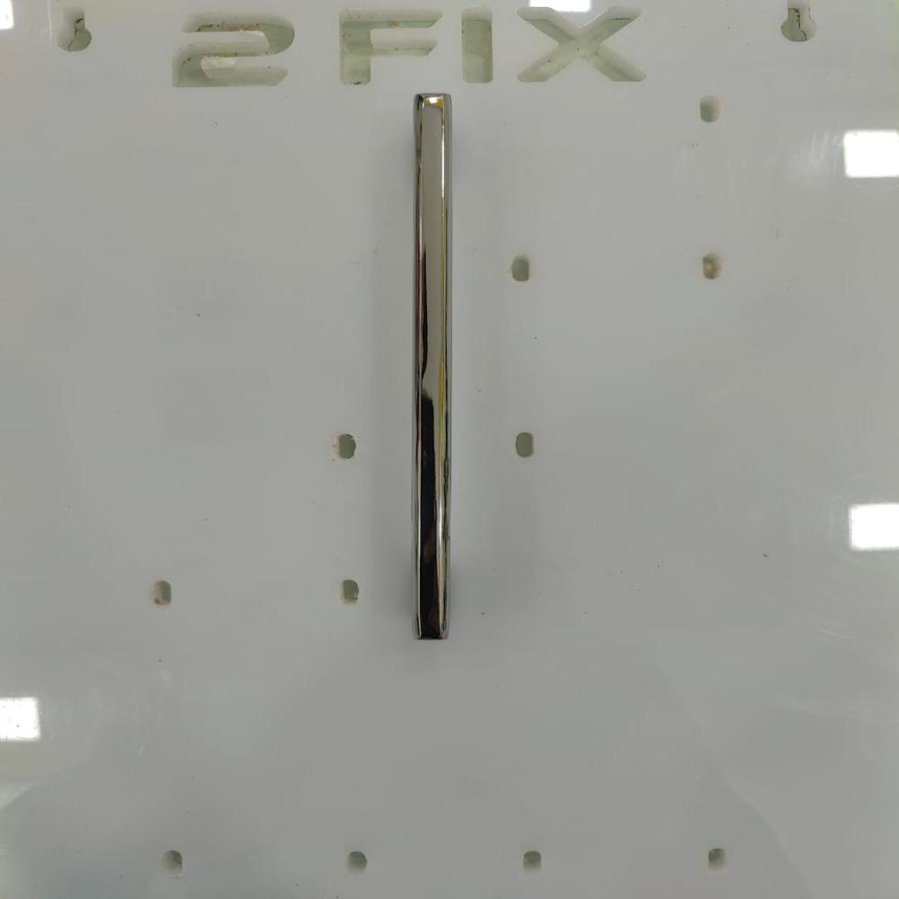  D Panel Handle 8 Inch Silver