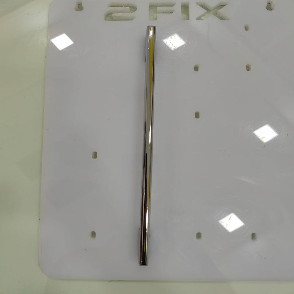 D Panel Handle 12 Inch Silver 