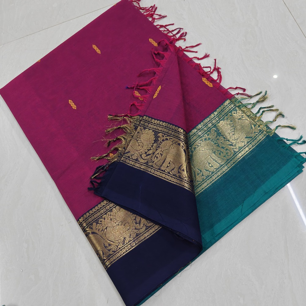 Premium Kanchi Cotton Saree