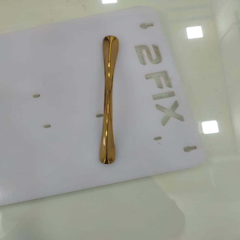  Fancy Diamond Handle 8 Inch Gold