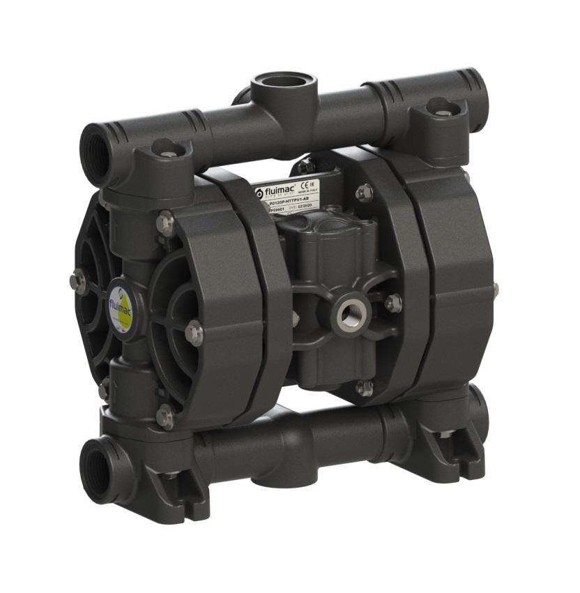 P120 -Air Operated Diaphragm Pumps - Discharge Pressure: 8