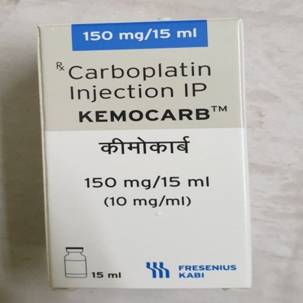 Carboplatin Injection Ip - 150 Mg Liquid Formulation | Normal Fermentation Smell, 24-36 Month Shelf Life, Intravenous Administration