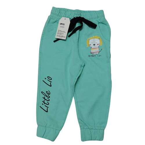 Kids Printed Yellow Track Pant