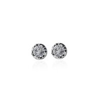 925 Silver Cubic Zirconia Stud Earrings | Women's Daily Wear