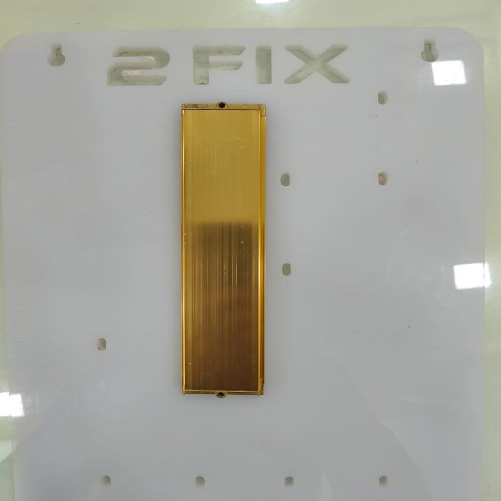  Roma Conceal Handle 8 Inch Gold