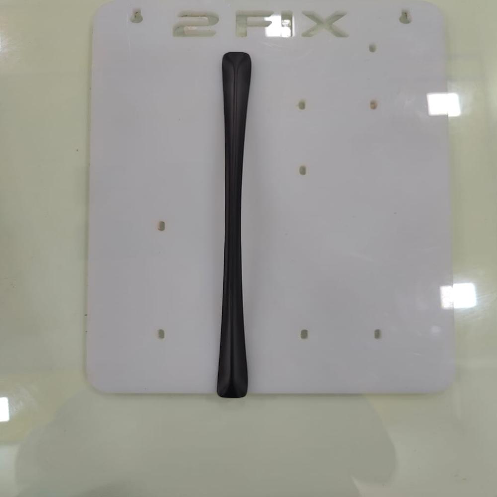 Fancy Diamond Handle 12 Inch Black 