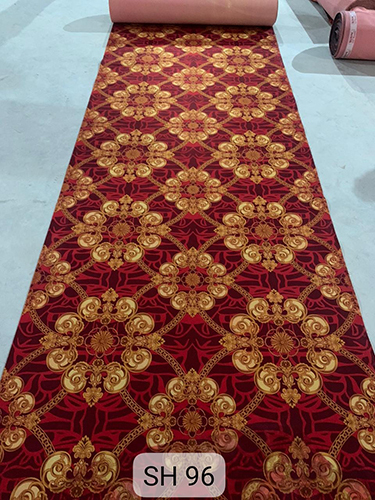 SH-96 3D Digital Printed Non Woven Carpets With Paper Backing
