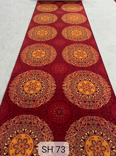 SH-73 3D Digital Printed Non Woven Carpets With Paper Backing