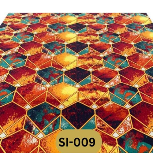 SI-009 3D Digital Printed Non Woven Carpets With Paper Backing