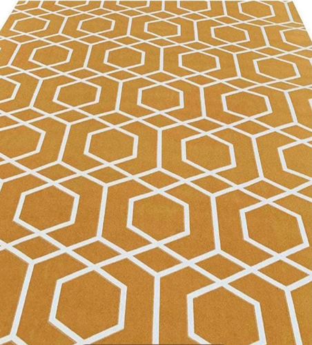 SI-018 Camel 3D Digital Printed Non Woven Carpets With Paper Backing