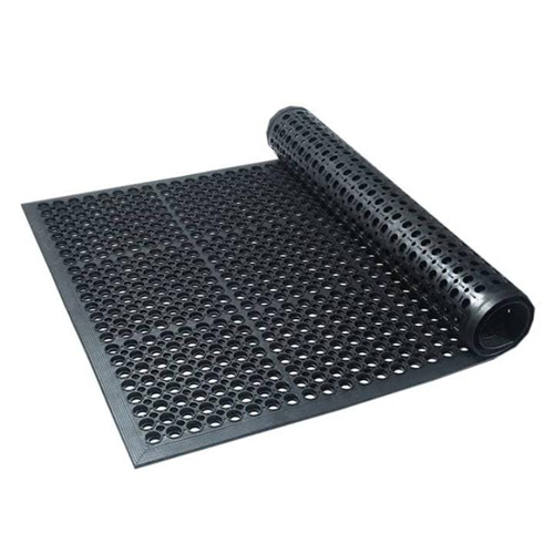 Black Color Rubber Door Mats
