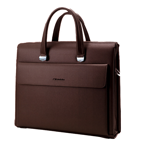 V1 Brown Laptop Bag With Flap