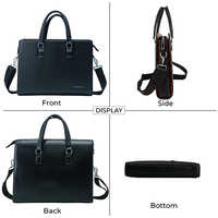 V2 Black Dual Tone Laptop Bag