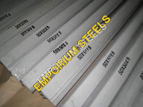 Stainless Steel Angles - 5.6mm Thickness, Silver Color | Robust Construction, Durable, Low Maintenance
