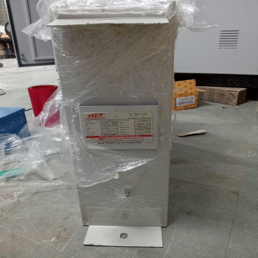 Ht Capacitor 3 Phase - Color: Grey