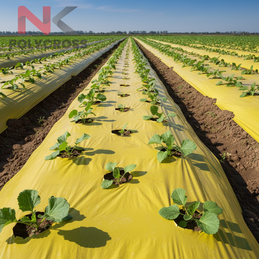Mulching Sheet - Application: Vegetable And Fruit Cultivation Flower Farming And Nurseries Drip Irrigation Farming Horticulture And Plantation Crops Greenhouse Farming