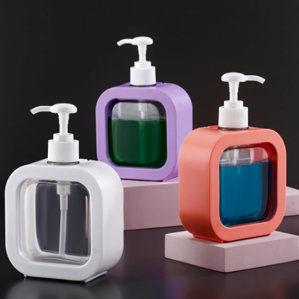 Square Shape Soap Dispenser - Capacity: 200 Milliliter (ml)