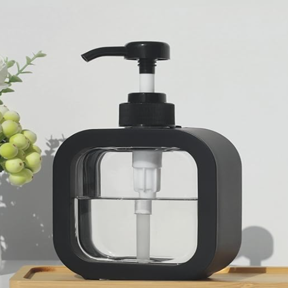 square shape soap dispenser