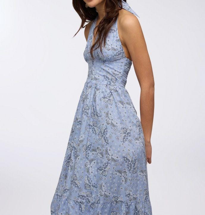 Womens Export surplus Printed k Maxi Dress