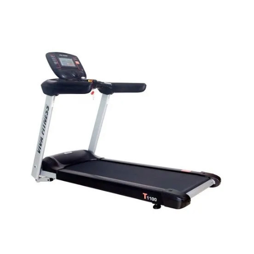 Light Commercial Treadmill - Metal Frame 20x60 Inches Surface, 3.0 Hp Ac Motor, Adjustable Incline 0-15%, Features Mobile Holders & Built-in Speakers